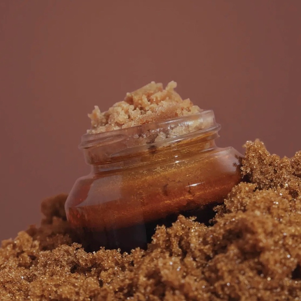 Poppy and Pout Brown Sugar Bourbon Lip Scrub Discontinued Flavor - Picture 4 of 4